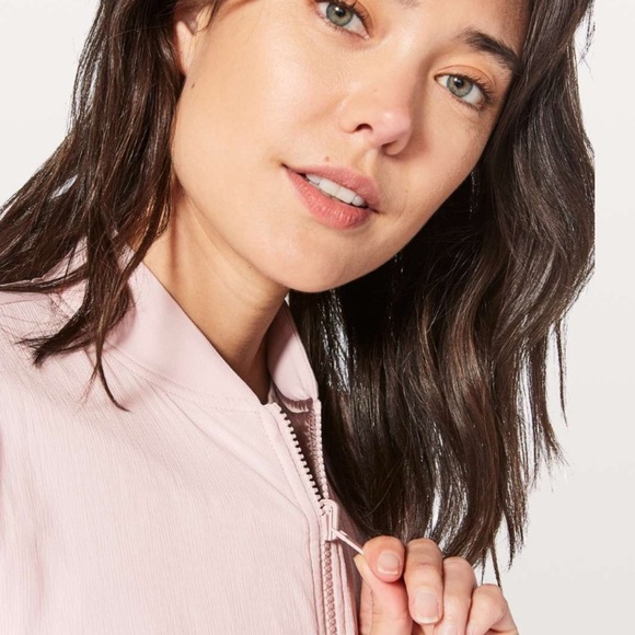 Lululemon Non-Stop Bomber *Reversible Porcelain Pink - Picture 5 of 12